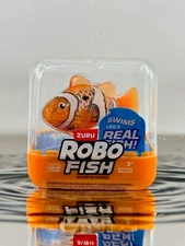 Zuru Robo Alive Fish Orange Swims Like a Real Fish Batteries Included! | NEW!