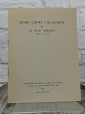 Medieval Sources for Anglo-Jewish History The Problem of Publications Jenkinson