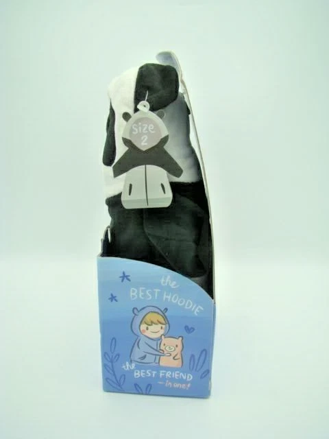 Jaqueta Cubcoats Kids Papo the Panda 2 em 1 bicho de pelúcia tamanho 2 nova na caixa - Imagem 4 de 4