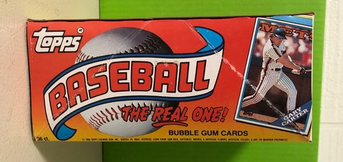 1988 Topps Baseball Card Wax Box 36 Unopened Packs 15 cards per Glavine RC - Picture 2 of 7