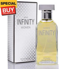 Novo Infinity for Women - 3.4 Fluid Ounce Eau De Parfum Spray Refreshing Mix of