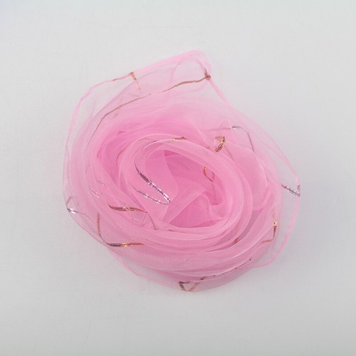 Bright Silk Solid Color Scarf Pure Color Organza Neck Shawl Small Silk Scarves η - Picture 5 of 22