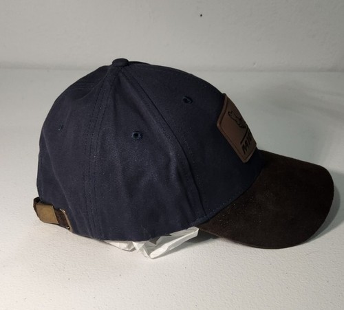 Michelin Man Tires Racing Leather Brown Hat Cap Adult Mens Strapback quake city - Picture 6 of 13