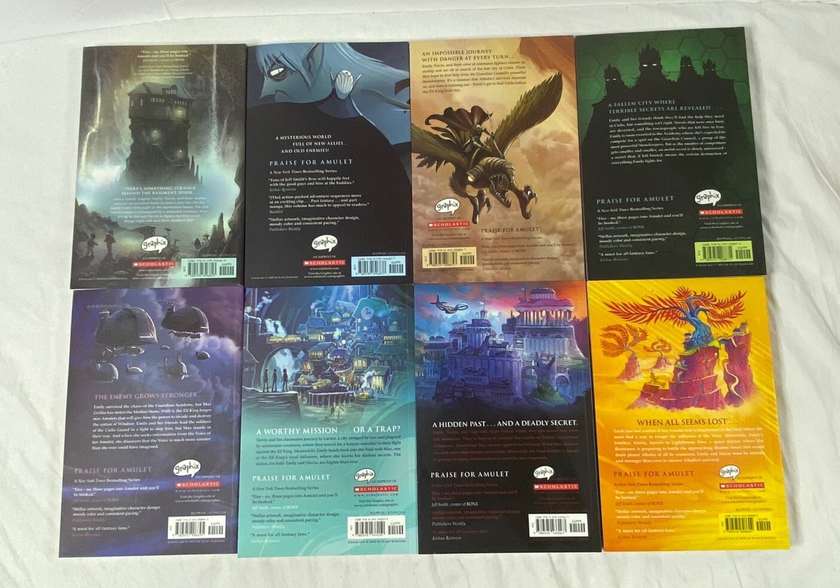 AMULET 英語本　1〜8巻セット Amulet: Amulet #1-8 Box Set (Other) - Walmart.com