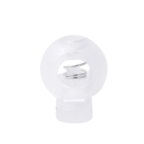 100 Plastic Spring Loaded Round Toggle Stopper Cord Locks End Single Hole Rope - Picture 45 of 97