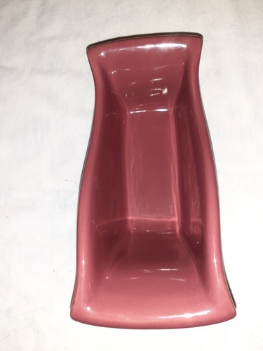 Longaberger Nature's Garden Sleigh Dish Paprika Red Christmas - Picture 3 of 4