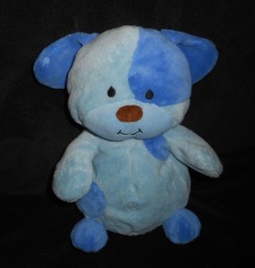 blue puppy stuffed animal