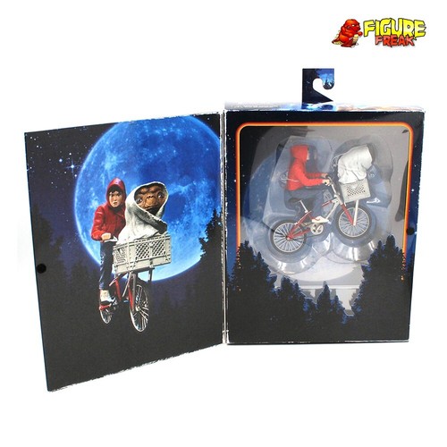 NECA E.T. the Extra Terrestrial 40th Anniversary Ultimate 7" Elliott & E.T. Bike - Picture 3 of 6