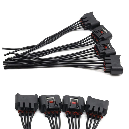 4× Ignition Coils Connector Plug Harness For Toyota Camry 2002-2009 Rav4 2001-08 - Picture 5 of 9