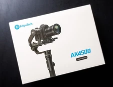 Feiyu AK4500 3-Axis Handheld Gimbal Stabilizer Essentials Kit For Video Max 10lb