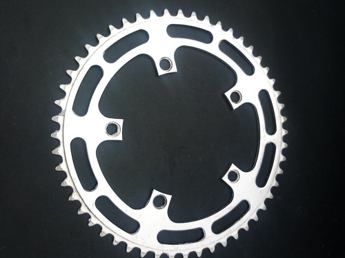 CAMPAGNOLO X2 CHAINRING 5 bolts 52/42T 122bcd PLATEAU VELO SUPER RECORD PISTA ?? - Picture 10 of 17
