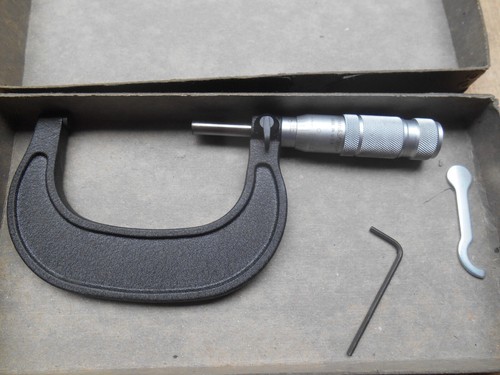Brown & Sharpe 599-3-44 2-3" Outside Micrometer, .0001", New - Picture 2 of 3