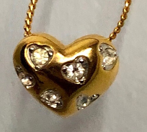 Herzketten mit österreichischen Kristallen, 3er Set separate Halsketten von Nolan Miller - Bild 5 von 7