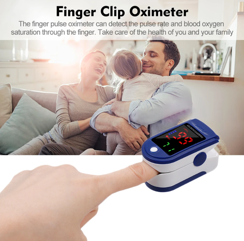 Finger Pulse Oximeter Medical Household Digital Blood Oxygen Saturation Meter - Picture 5 of 5
