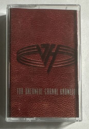 Van Halen For Unlawful Carnal Knowledge Cassette Tape Warner Bros EX / VG+ - Picture 2 of 7