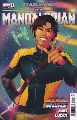 STAR WARS MANDALORIAN 2 #1 GANUCHEAU STAR WARS PRIDE VAR