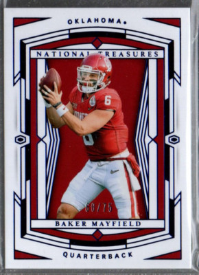 PANINI NATIONAL TREASURES カバーニ5/5 2020 Panini National Treasures Collegiate Blue #5 Baker