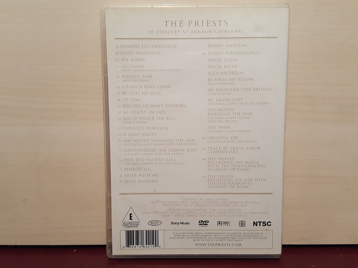The Priests In Concert At Armagh Cathedral - DVD (J53) | eBay UK