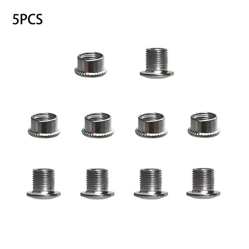 High Quality Stainless Steel Chainring Bolts Single/Double/Triple 5pcs Kit - Picture 3 of 5