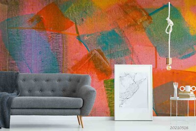 3D Abstract Watercolor Graffiti Wallpaper Wall Murals Removable Wallpaper