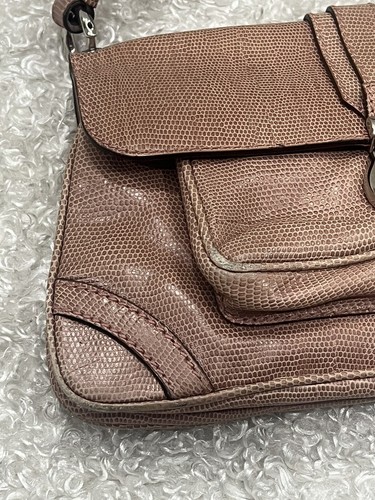 BURBERRY LONDON Schultertasche Lizard Mini Nova Check. Kleine Gebrauchsspuren, Schrammen - Bild 6 von 15