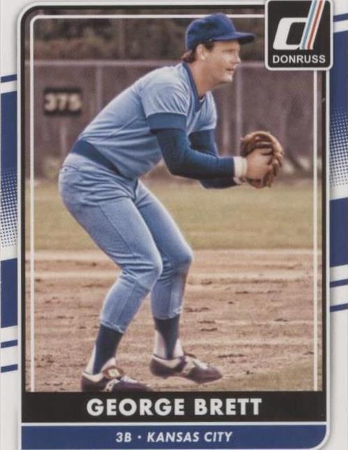 2016 Panini Donruss - George Brett #182 - 1 of 1