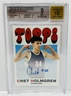 2022 Topps X Chet Holmgren Retro Autograph #61/99 BGS 9