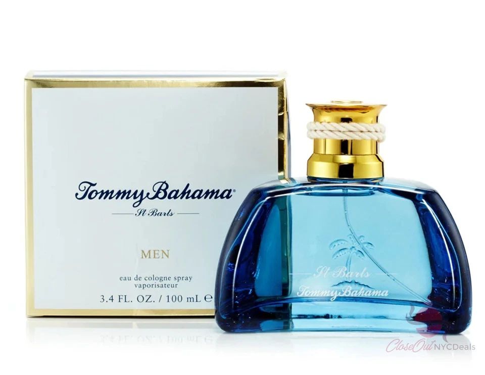 Одеколон для мужчин Tommy Bahama St. Barts 3,4 унции / 100 мл туалетная вода -- запечатанный - Изображение 2 из 2