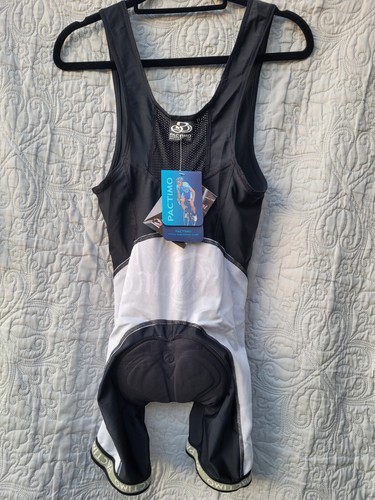 PACTIMO Women's Cycling Bib Shorts, Size XS, Black, NEW - Picture 10 of 16