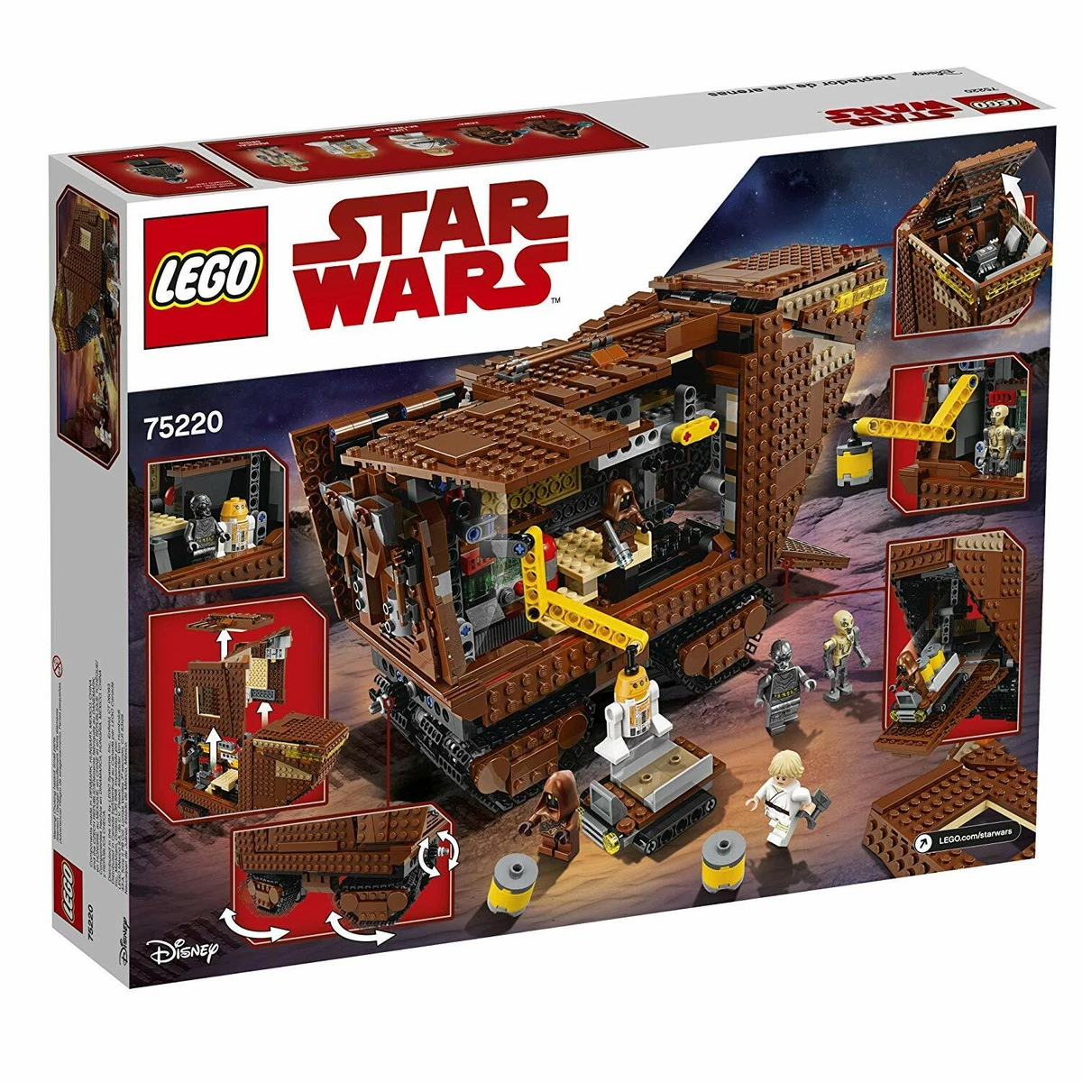 Lego star on sale wars jawa sets