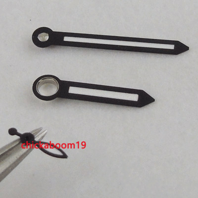 parnis Black edge white watch hands for ETA 6497 6498 seagull 3600 3620 movement