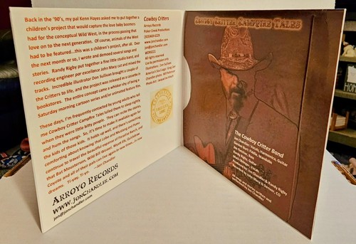 Jon Chandler : Cowboy Critter Campfire Tales (Wild West Songs & Stories) CD - Picture 3 of 4