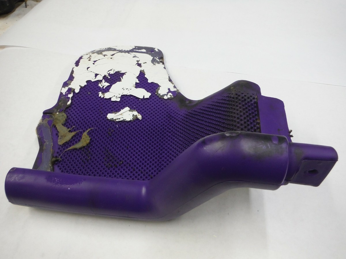 OEM 1996 96 KAWASAKI ZXI 900 RIGHT REAR FLOOR MAT PAD BUMPER VIOLET RH C23-42 OEM 1996 96 KAWASAKI ZXI 900 RIGHT REAR FLOOR MAT PAD BUMPER VIOLET RH C23-42