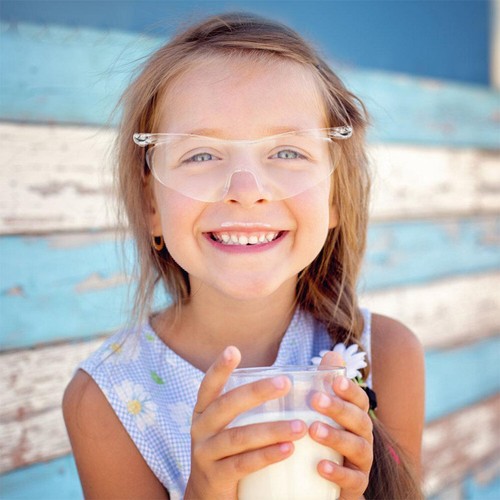 Kids Clear 6 Pcs Impact Resistant Eyewear For Play - Picture 4 of 12