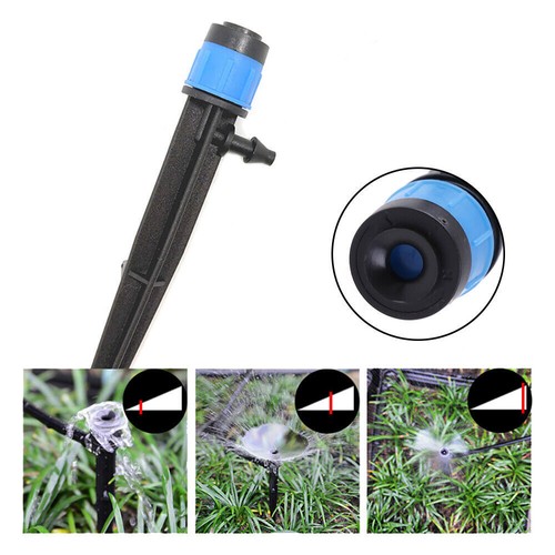 50PCs 13cm Micro Bubbler Dripper Water Irrigation Adjustable Lawn Sprinklers - Picture 4 of 10