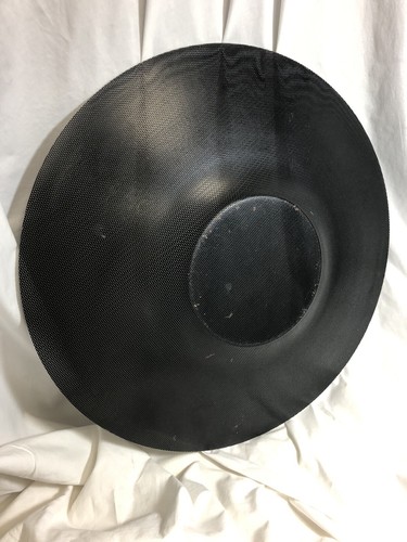 Luminaire Zero Black Perforated Plate Metal Mid Century Modern Small Amount Rust - Picture 2 of 7