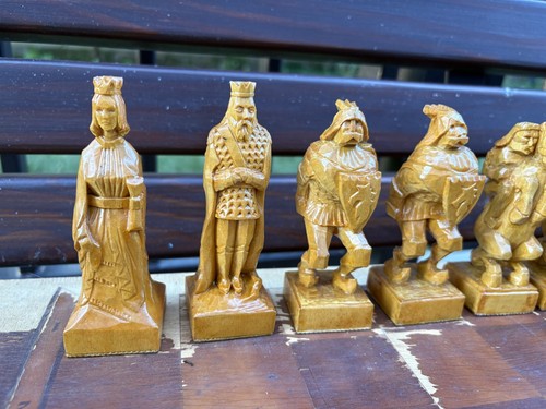 USSR Soviet Vintage Wooden Chess Set . Rare. - Picture 11 of 24