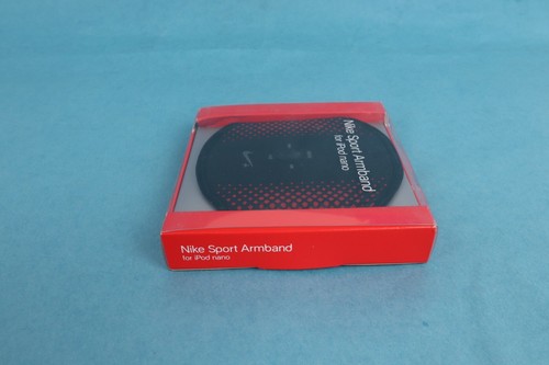 VINTAGE 2006 NIKE APPLE IPOD NANO BLACK SPORT ARMBAND *NEW IN BOX* - Picture 3 of 4