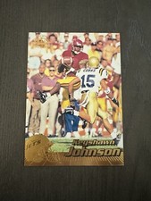 1996 Pacific Crown Collection #314 KEYSHAWN JOHNSON New York Jets ROOKIE Card RC