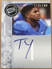 2011 Press Pass Titus Young INSCRIBED AUTO INSCRIPTION 