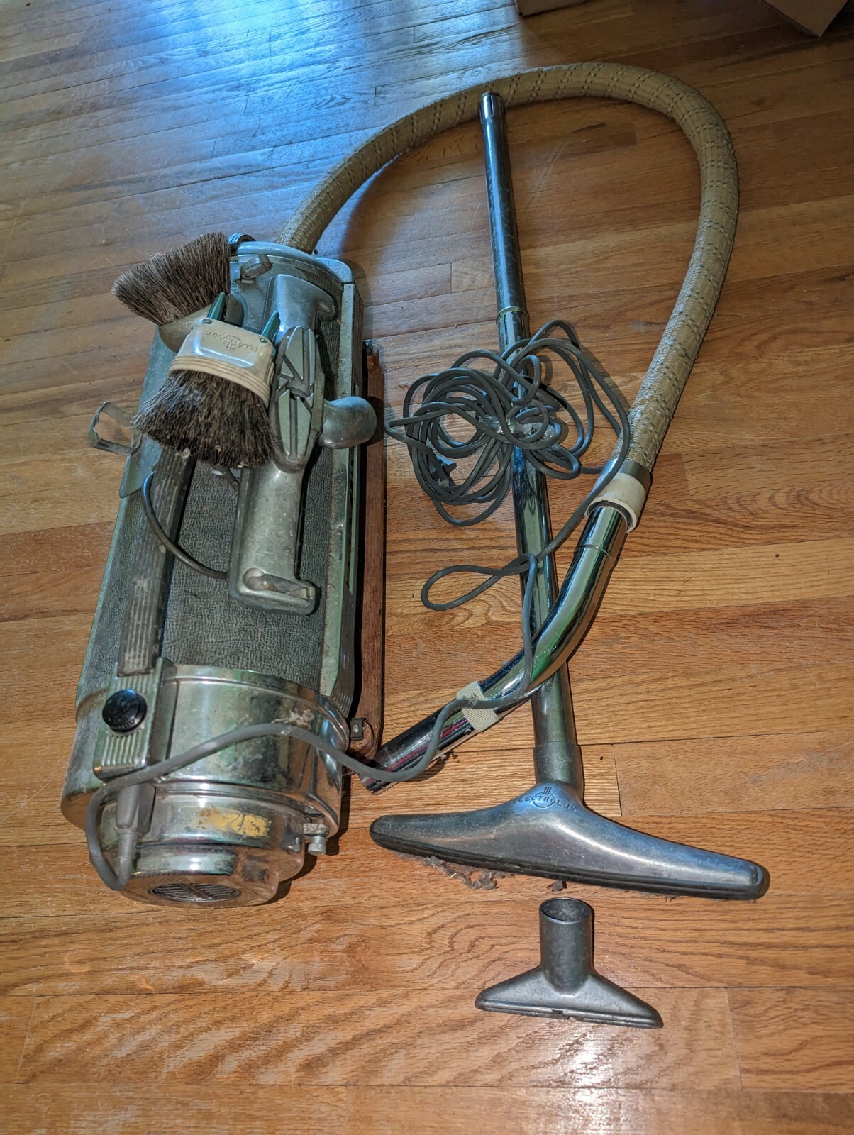 Vintage Electrolux Canister Vacuum Cleaner Model eBay