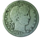 Philadelphia 1915 Year Barber Quarters (1892-1916)