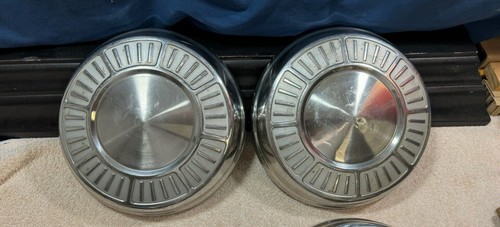 ~4~VINTAGE~OEM~ 1960’s MOPAR HARDTOP/SEDAN/WAGON/TRUCK POVERTY DOG DISH HUBCAPS~ - Picture 3 of 9