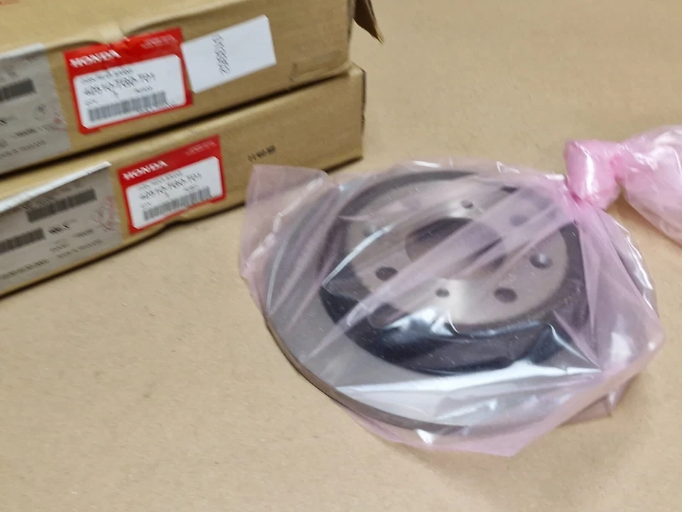 Honda Jazz GK Rear Brake Disc 2013-on 42510TG0T01 42510-TG0-T01 Genuine NEW - Image 3 of 4