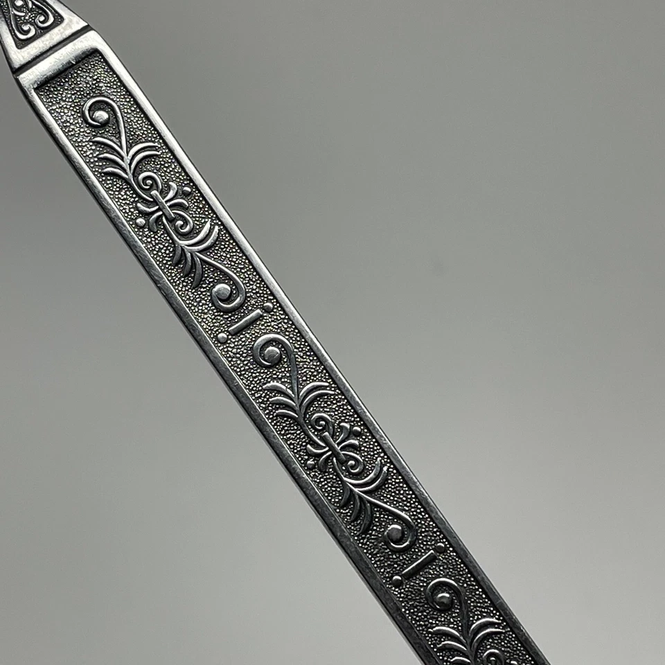 Stylecraft SYF10 Stainless Steel Meat Serving Fork  Square Tip Scroll Japan + - Image 2 of 4