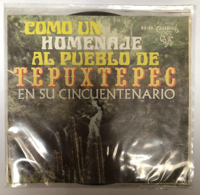 CECILIO ALFARO Y MARIACHI MEXICO-MI BELLO TEPUXTEPEC- MEXICAN 7¨ SINGLE PS
