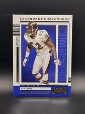 2021 Panini Contenders Football Ray Lewis Legendary Contenders Insert #LGD-RLE