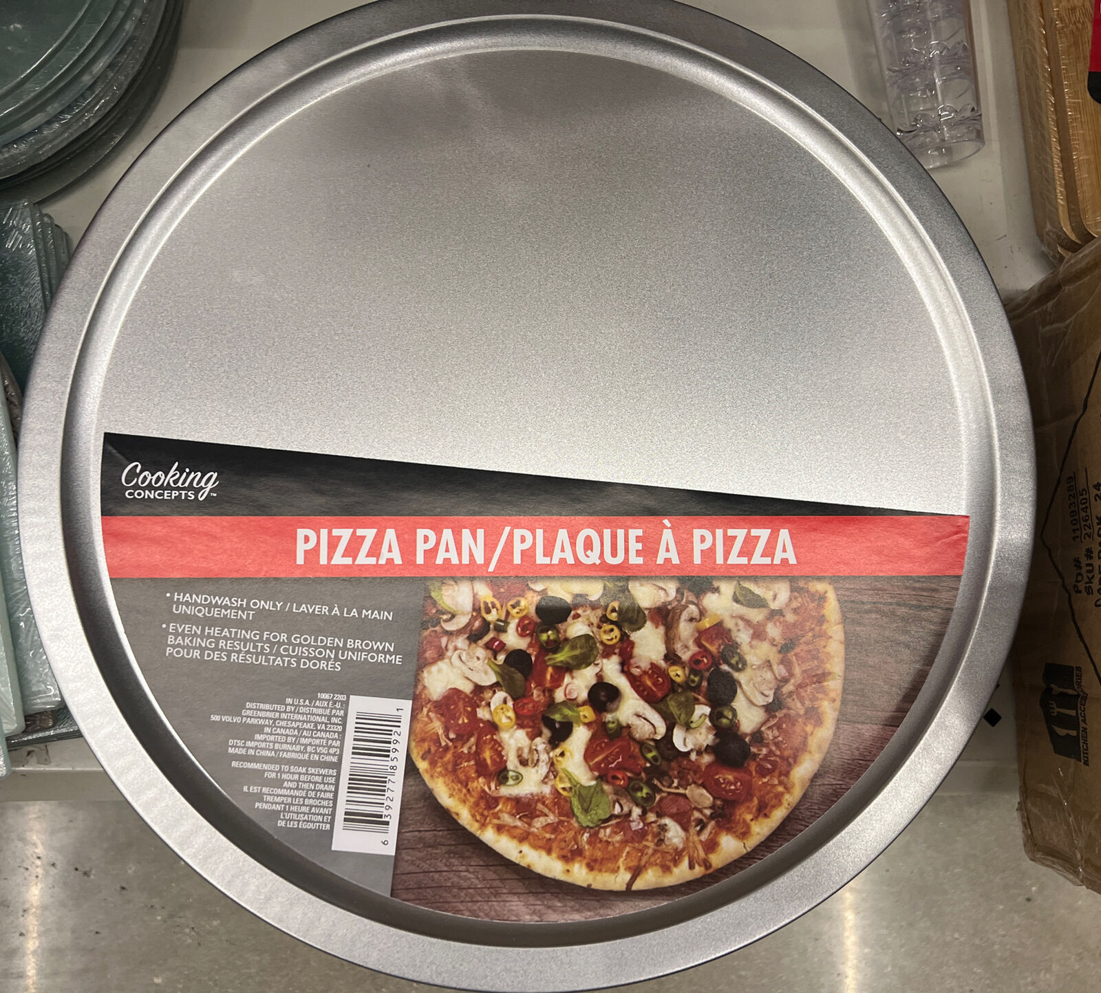 leader for example Negotiate Cooking Concepts Tin Pizza Pans, 12-in. | eBay