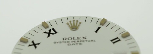 Original Men's Rolex Date 34mm 115200 Gloss White Roman Stick Dial S/S #Y28 - Picture 3 of 8
