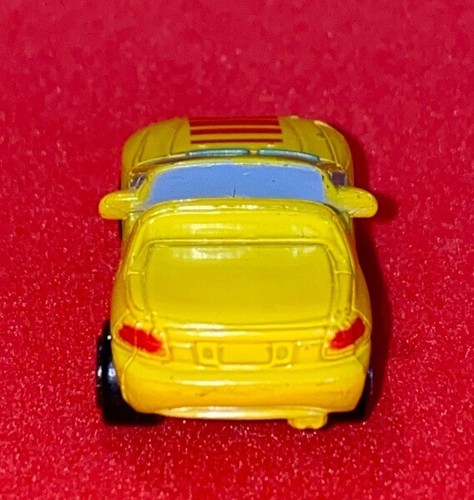 Vintage Micro Machines Honda Del Sol 1989 Galoob Yellow/Red HTF Car - Picture 4 of 5